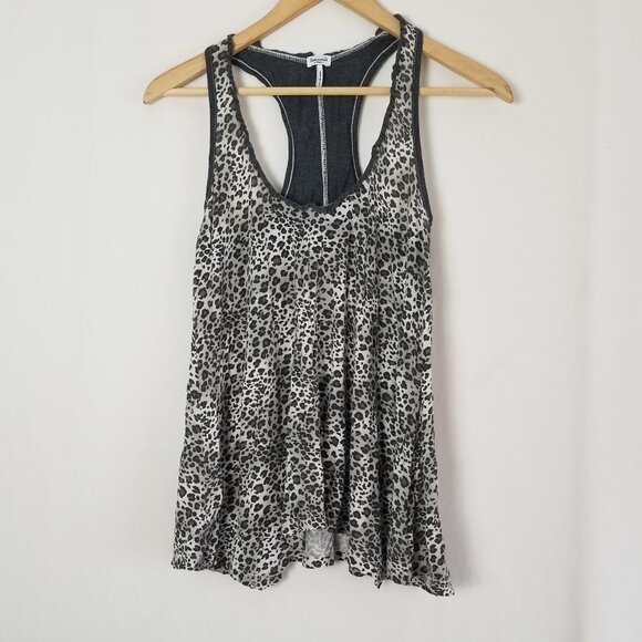 Splendid Tops - Splendid animal printed racer back tank to size XS (232)